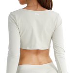 Core Wrap Crop Top